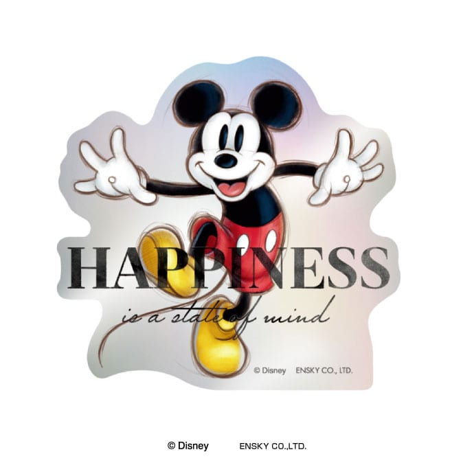 Disney100 トラベルステッカー 8 HAPPINESS