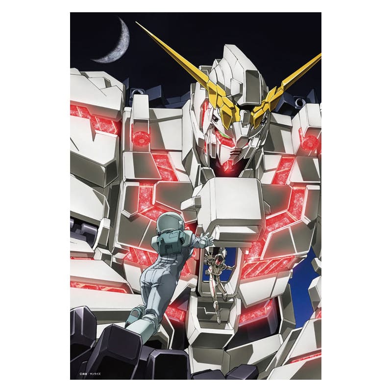 ガンダム45周年イラスト（機動戦士ガンダムUC）　300Pパズル
