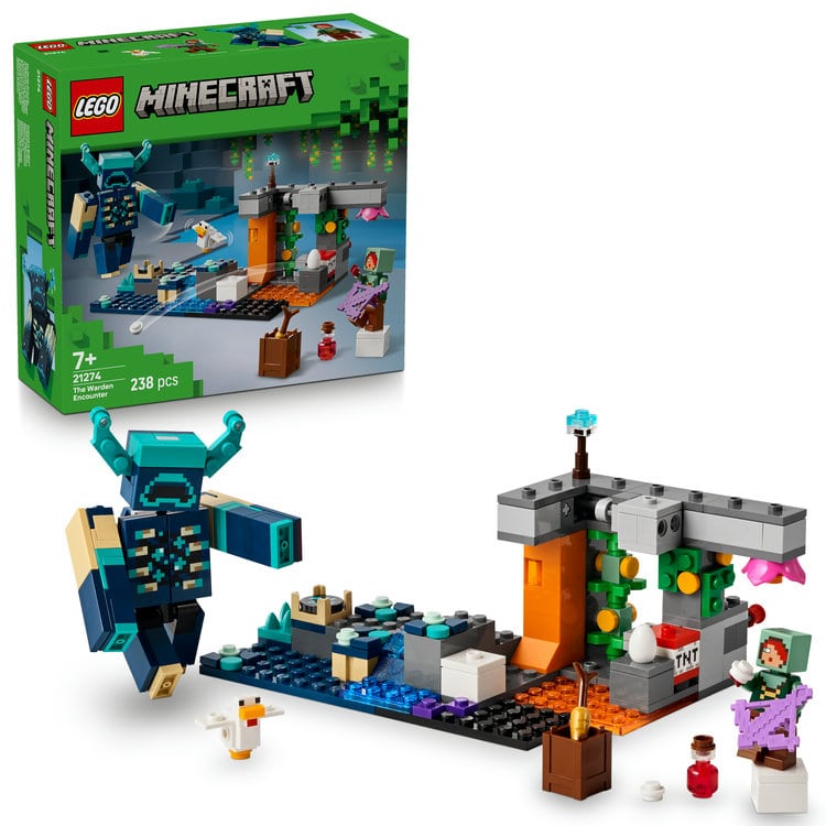 レゴ LEGO マインクラフト 21274 ウォーデン出現