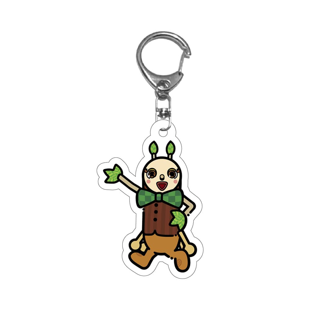 OH！OH！オトッペ ウッドウッド アクリルキーホルダー