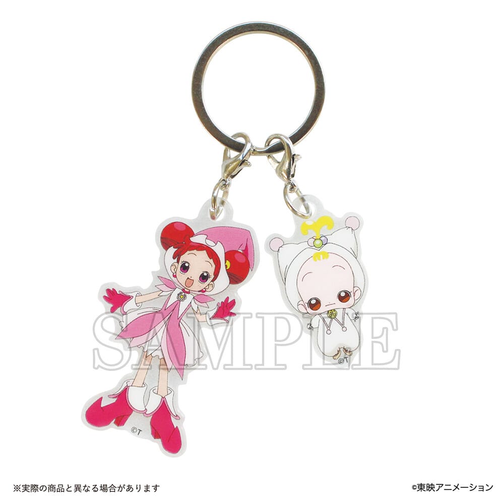 おジャ魔女どれみ 2チャームキーホルダー どれみ＋ハナ