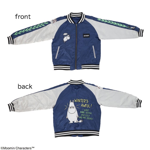 MOOMIN ムーミン スカジャン（L）