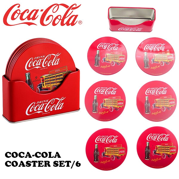 コカコーラコースターセット SET／6