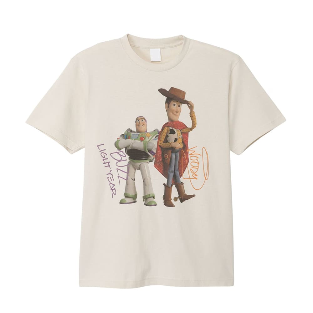 トイ・ストーリー５　Tシャツ ウッディ＆バズ／Ｌ