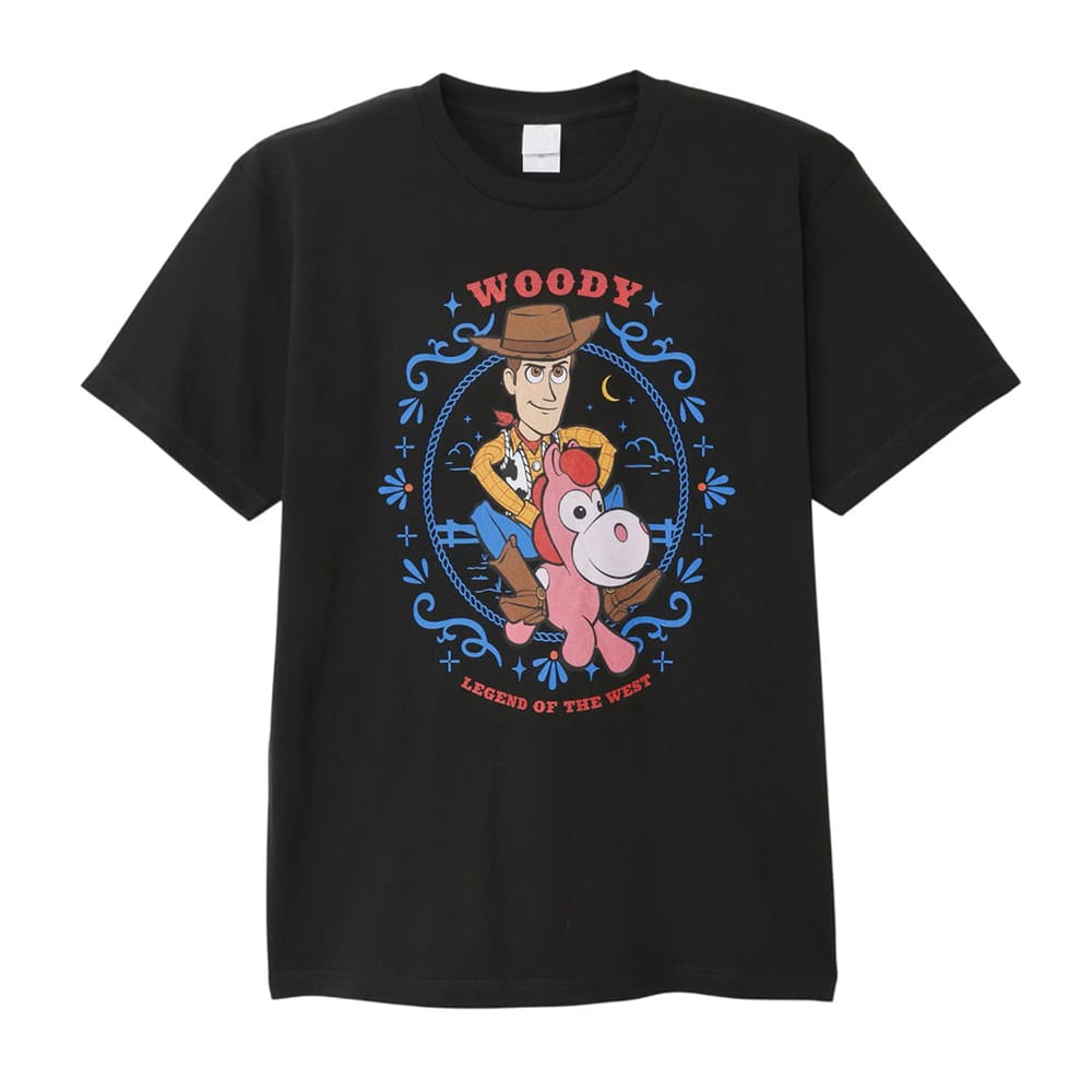 トイ・ストーリー５　Tシャツ ウッディ＆馬／Ｌ